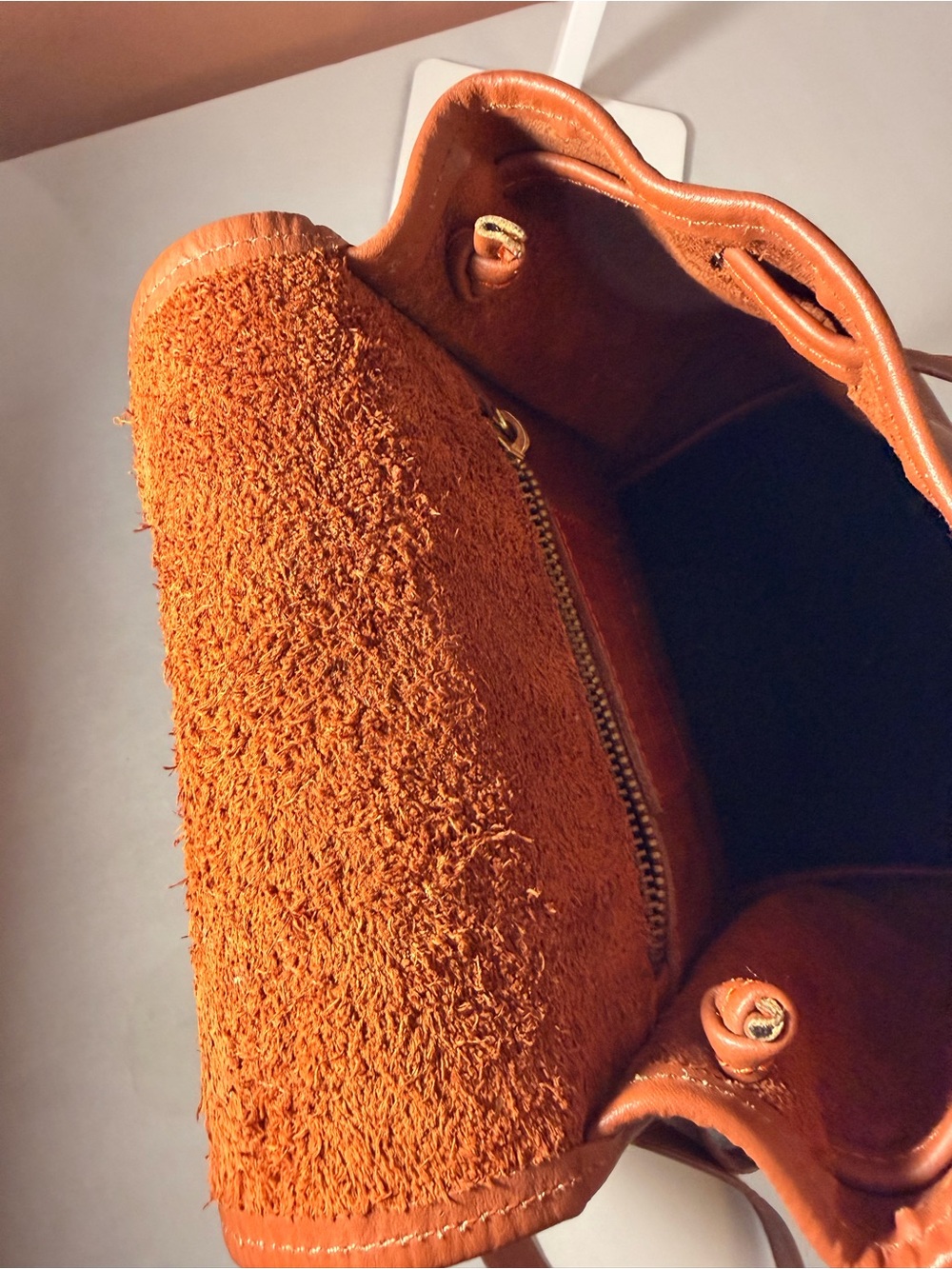 Vintage Coach USA British Tan Leather Backpack | Glove Tanned Leather | - Picture 2 of 4